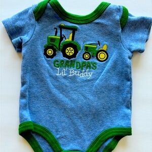 John Deere onesie 3/6 months